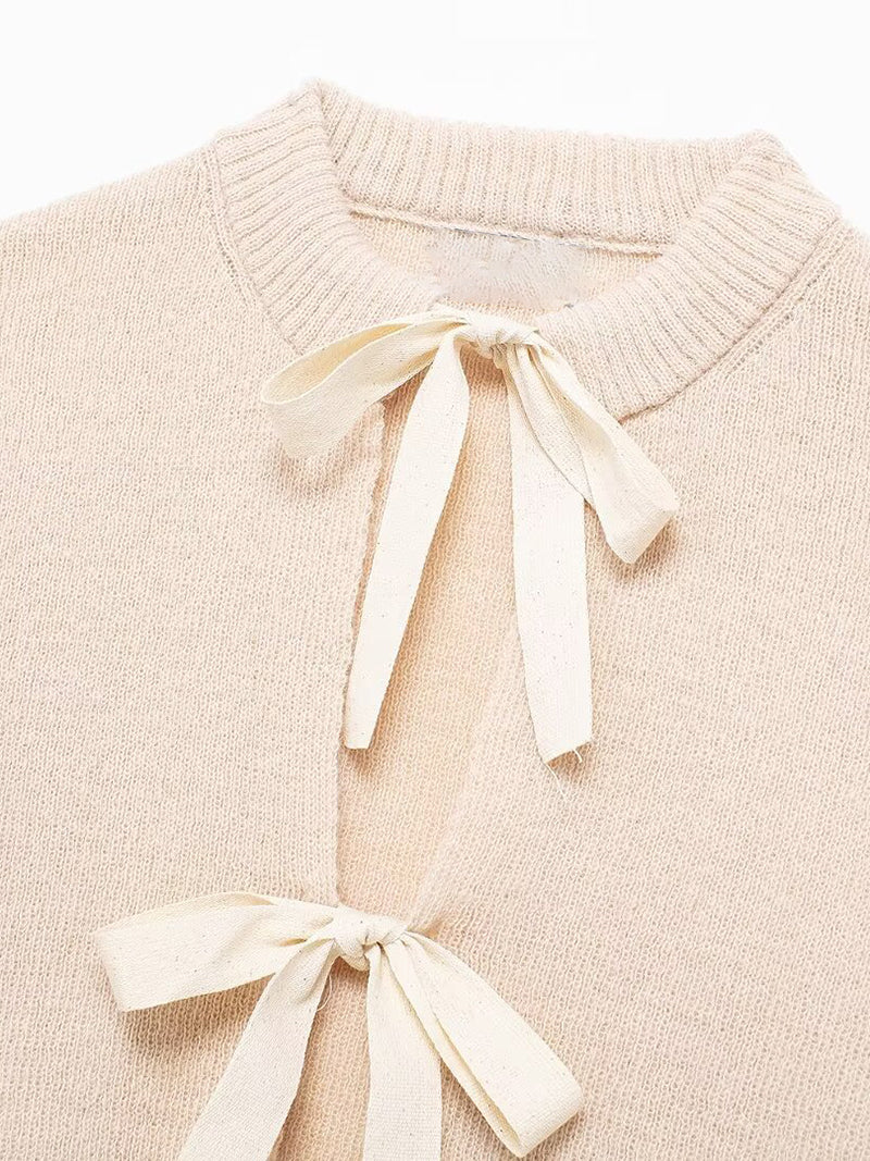 Bow-Tie Cardigan