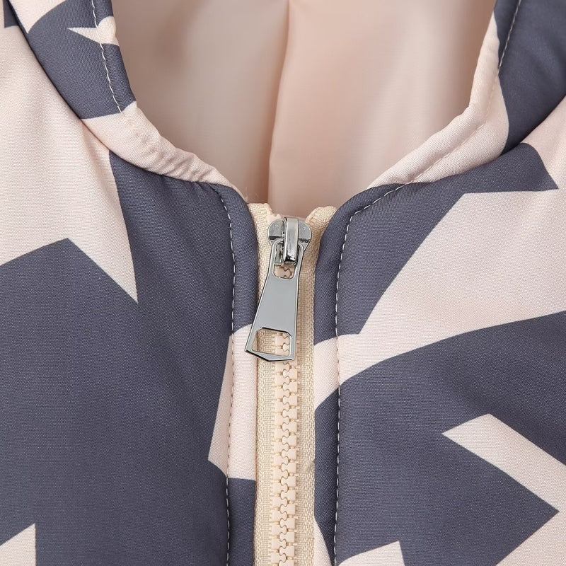 Graphic Printed Bomber Jacket