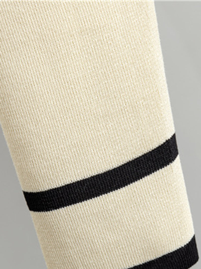 Double-Breasted Crop Jacket and Pants Set