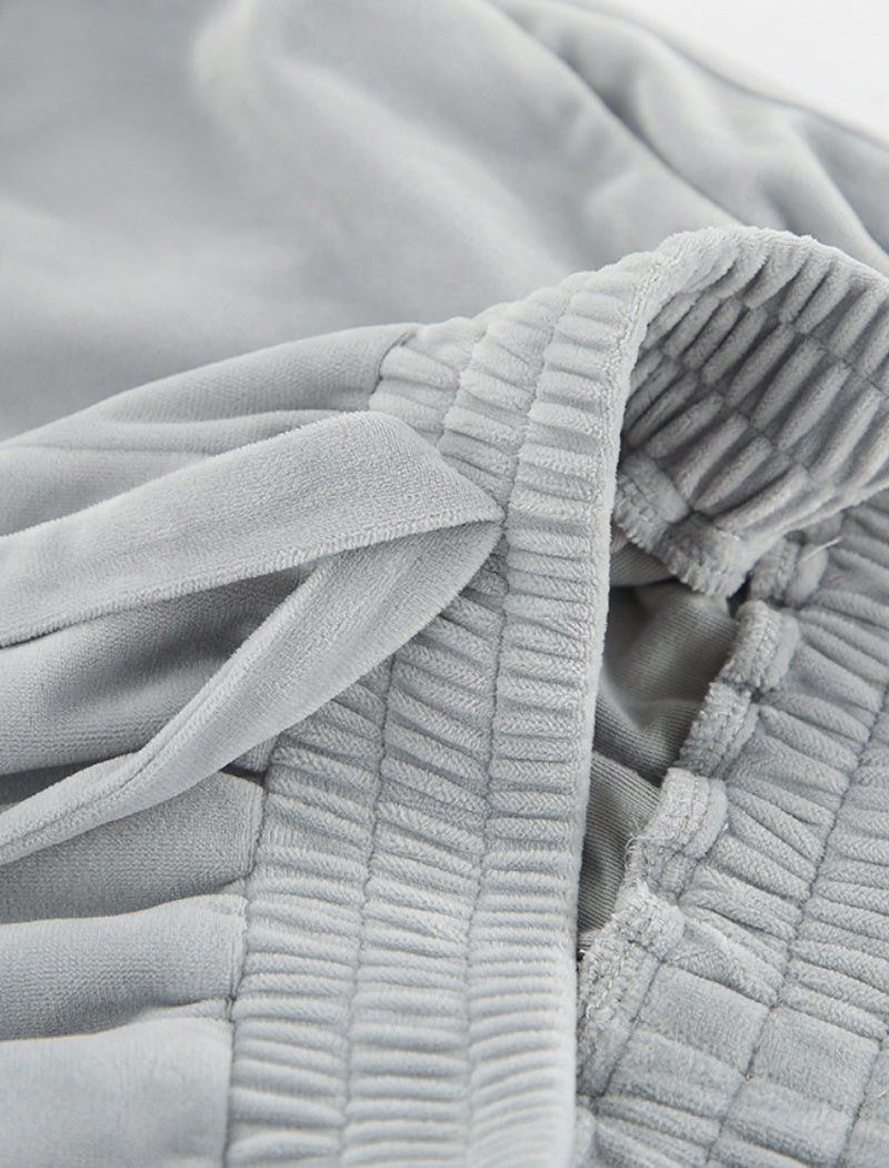 Off-Shoulder Top and Wide Leg Pants Set