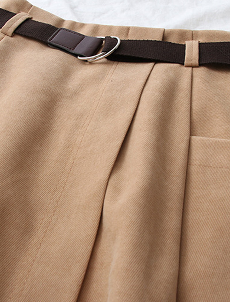 Asymmetrical Mid-Length Skirt