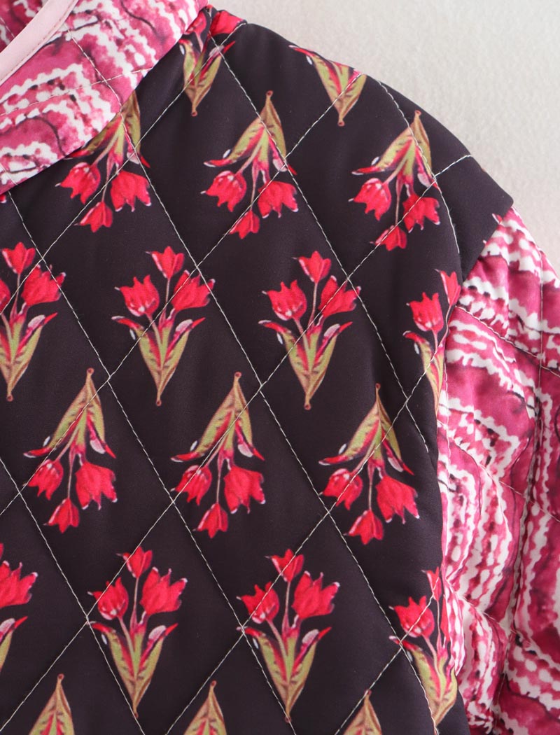 Patchwork Quilted Jacket