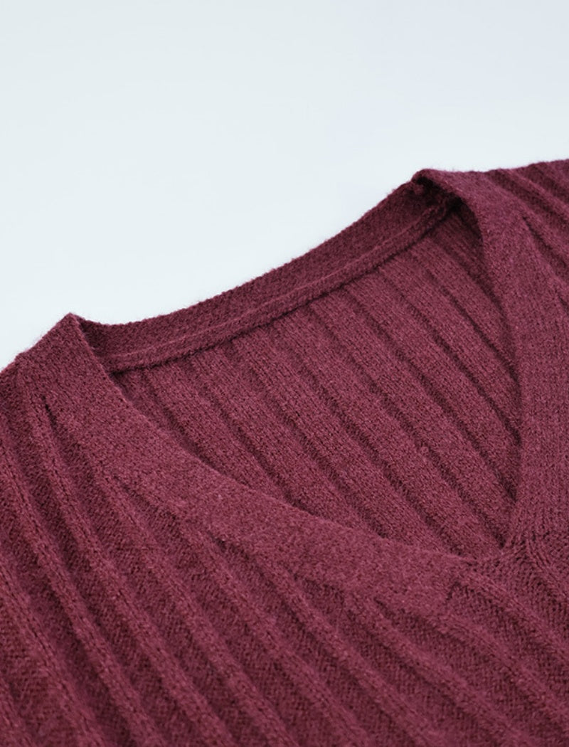 Cozy Ribbed Knit Lounge Set