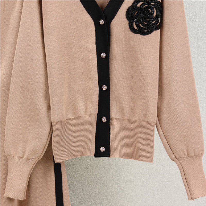 Two-Piece Striped Lounge Set