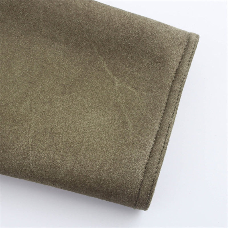 Shearling Hooded Zip-Up Jacket