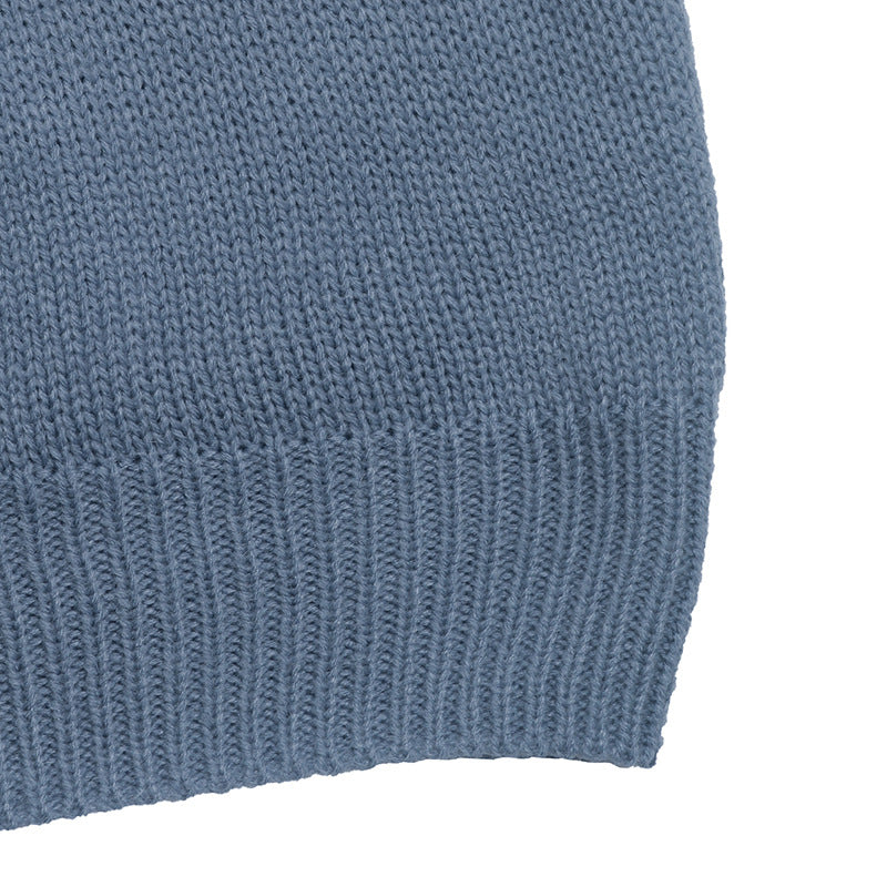 Nordic Pattern Crew Neck Knit Sweater