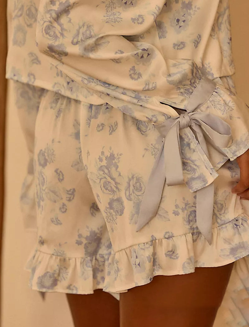 Printed Two-Piece Lounge Set