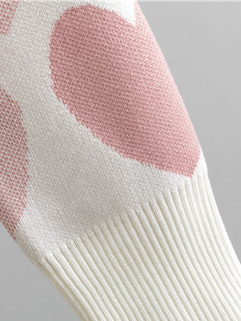 Heart Print Sweater and Jogger Set