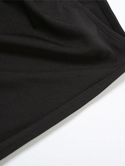 Flare Ruffle Lace Maxi Skirt