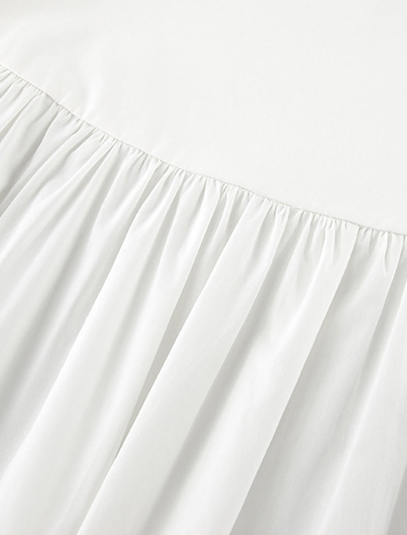 High-Waisted Solid Maxi Skirt