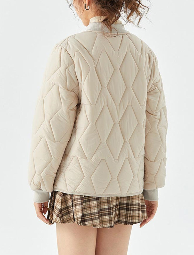 Long Sleeve Ribbed Coat