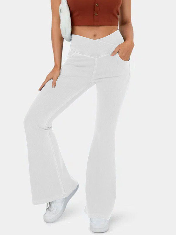 High-Rise Flare Legs Jeans