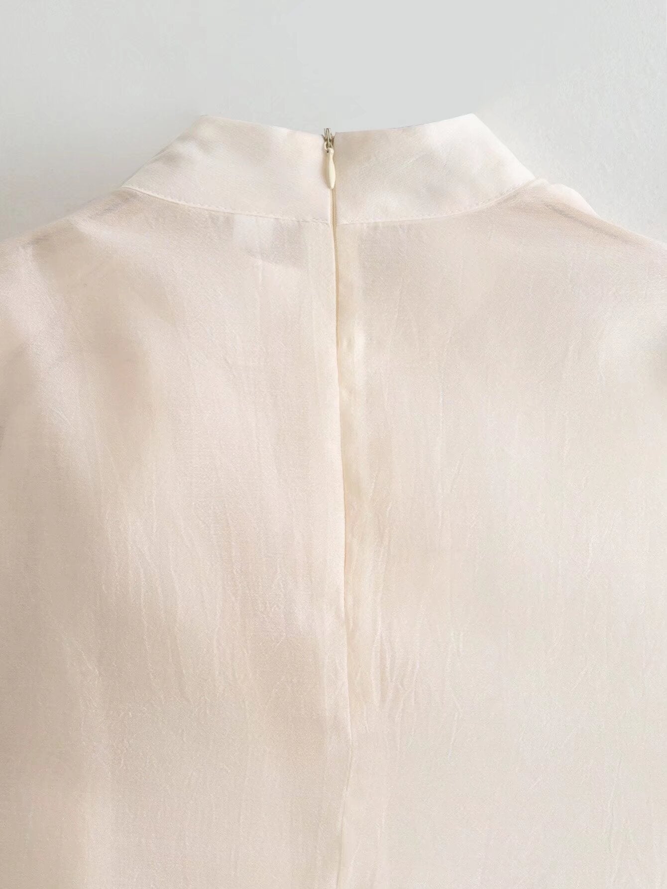 Solid Bow Sleeveless Top