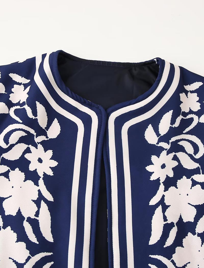 Floral Bomber Jacket