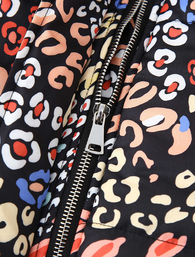 Zippered Puffer Jacket