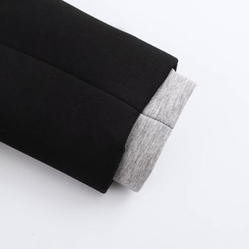 Layered Hoodie Longline Coat