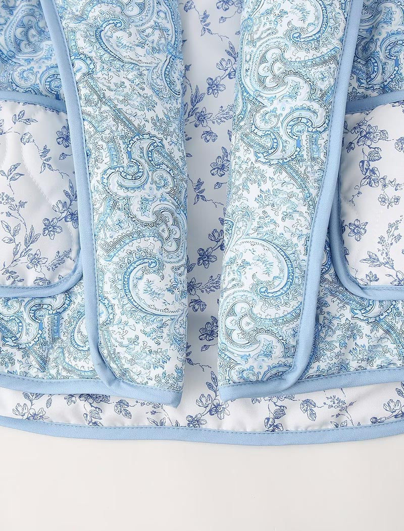 Quilted Floral Jacket