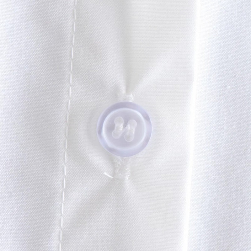 Feather Cuff Button-Down Shirt