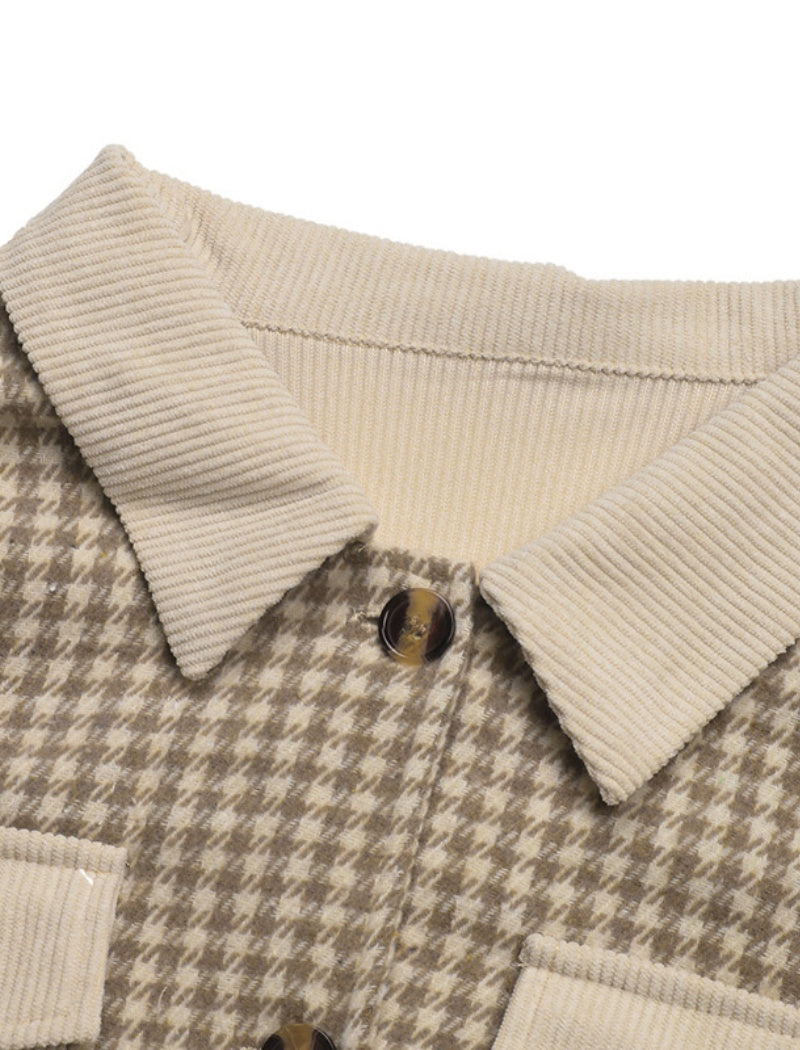 Corduroy Patchwork Jacket