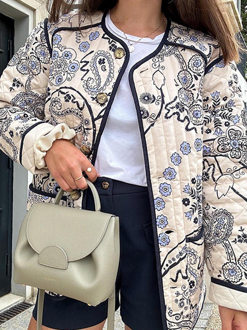 Paisley Quilted Jacket