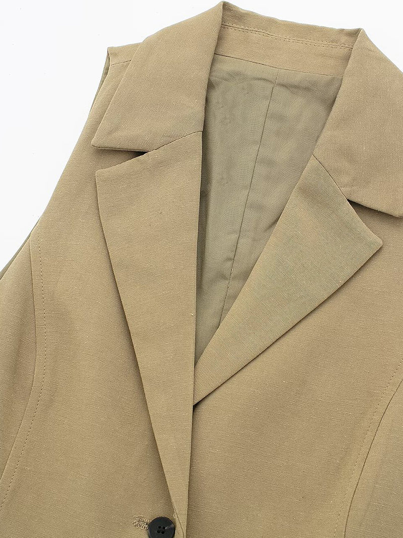 Tailored Buttoned Vest