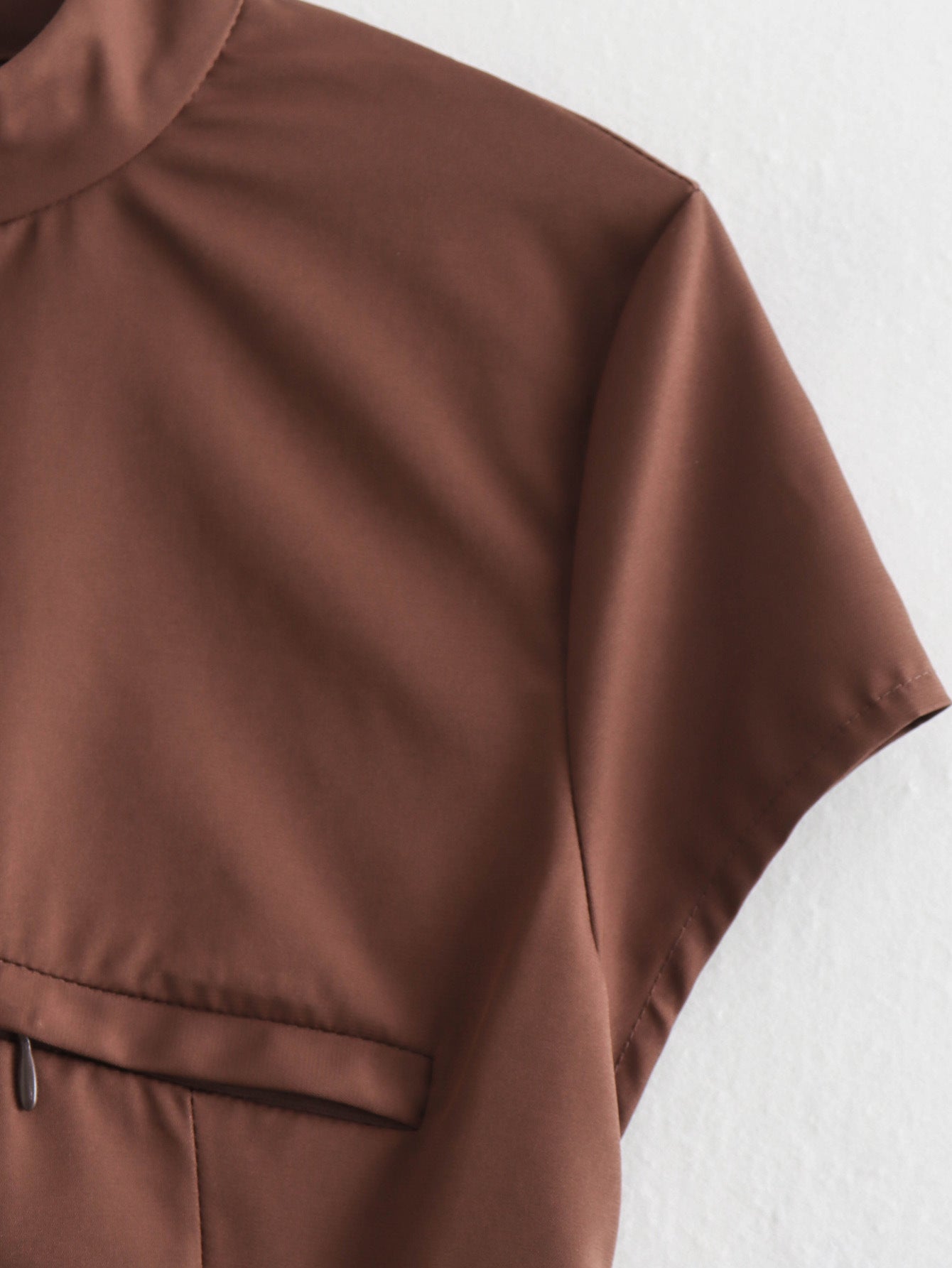 Fitted Buttoned Dress