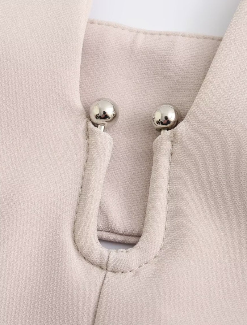 Halter Cutout Backless Wide-Leg Jumpsuit