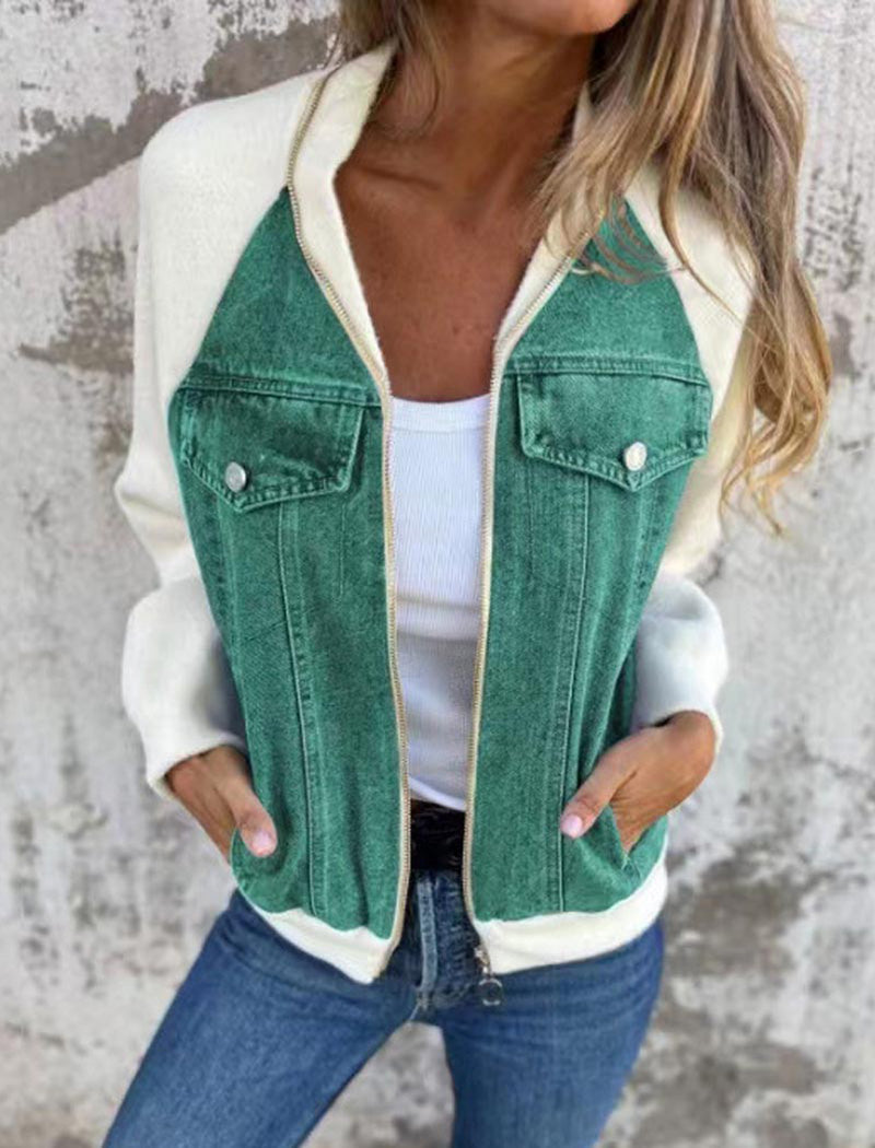 Patchwork Denim Jacket