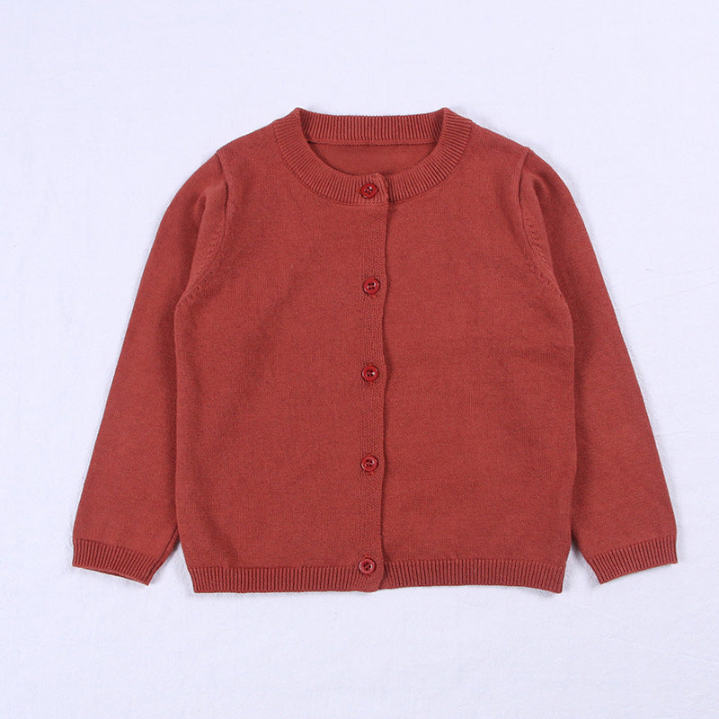 Classic Button-Up Cardigan (Kids)