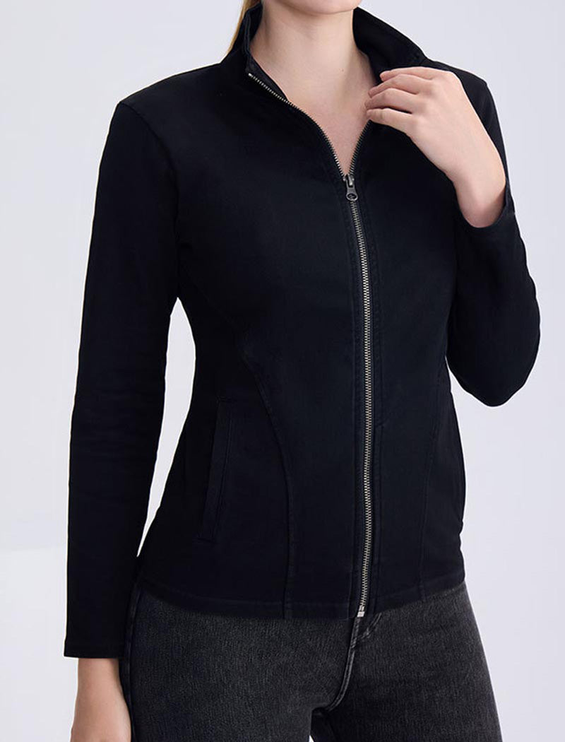 Fitted Zip-Up Jacket