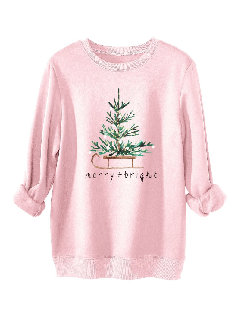 "Merry Bright" Loose Fit Top