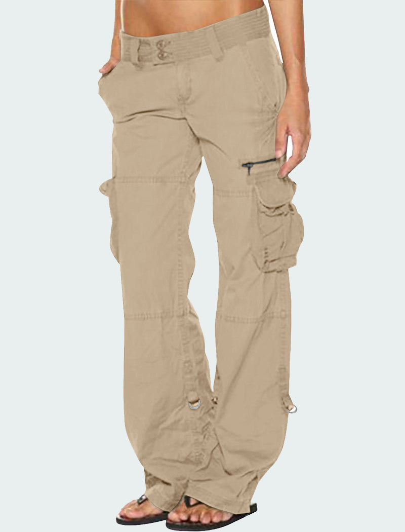Cargo Wide-Leg Pants