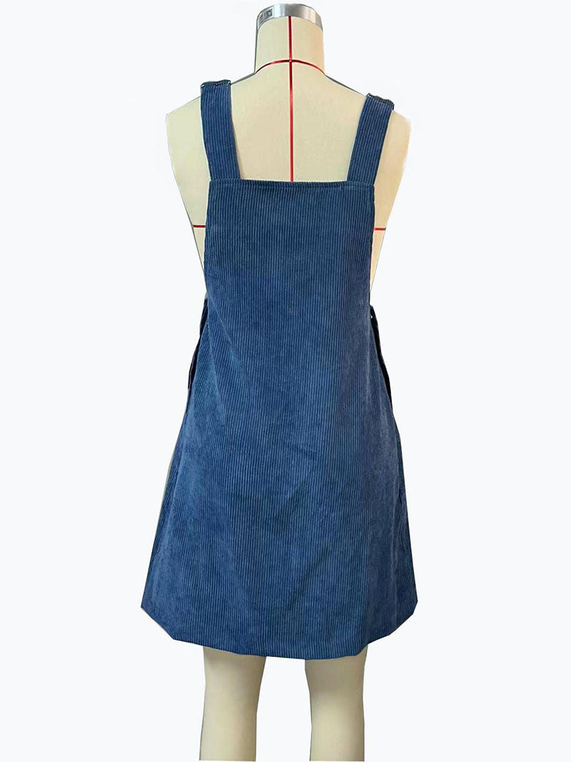 Corduroy Mini Dress