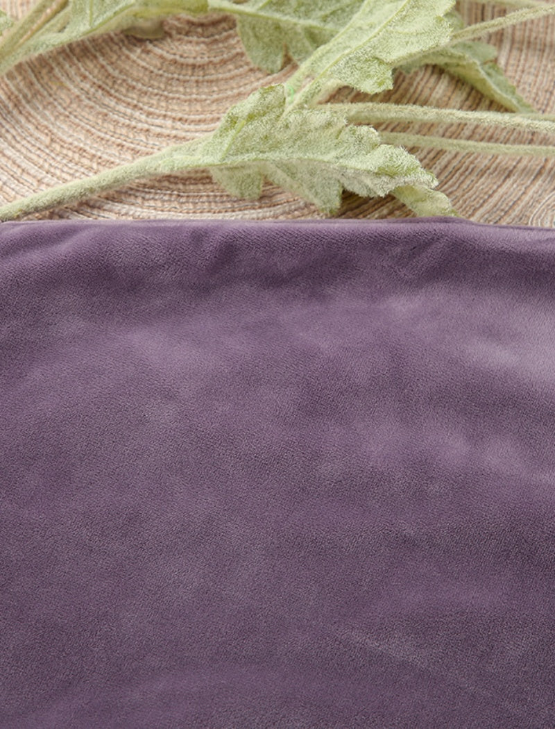 Velvety Lounge Set with Oversized Top