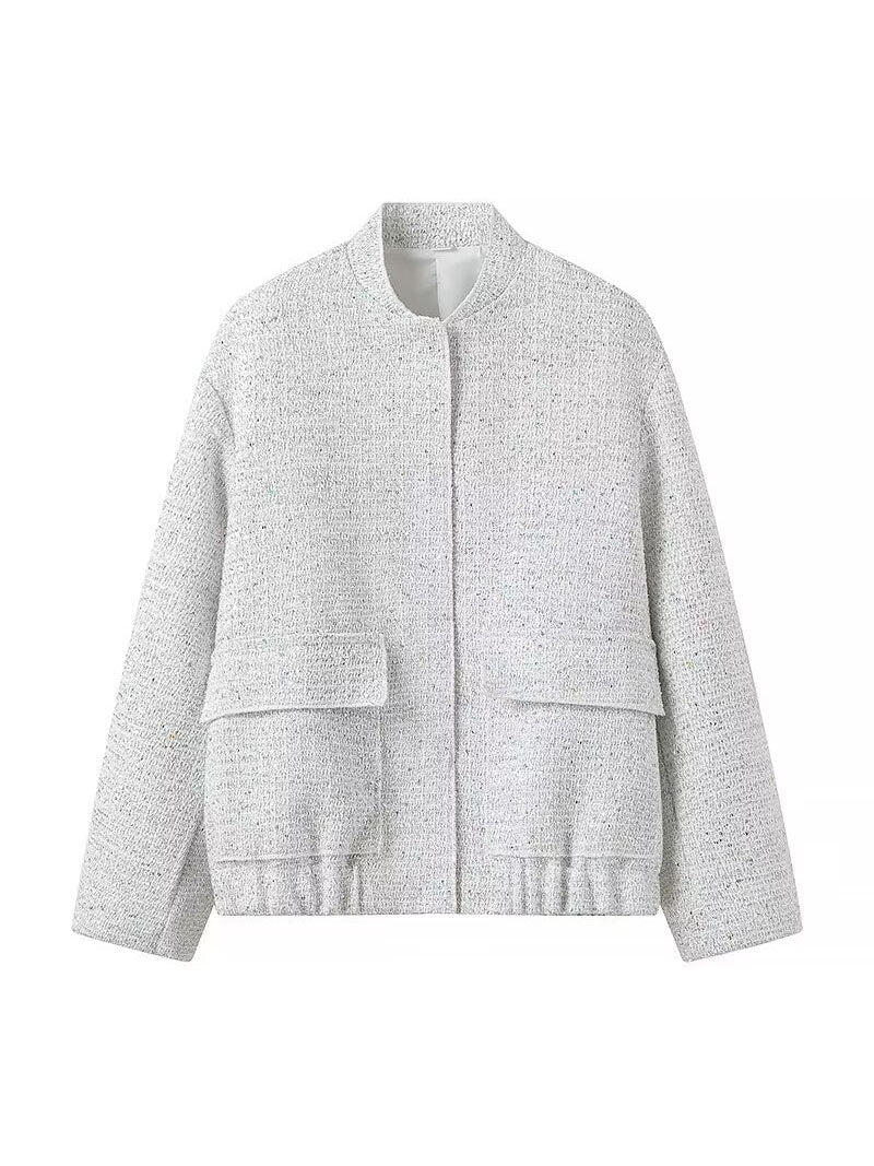 Shimmer Bomber Jacket