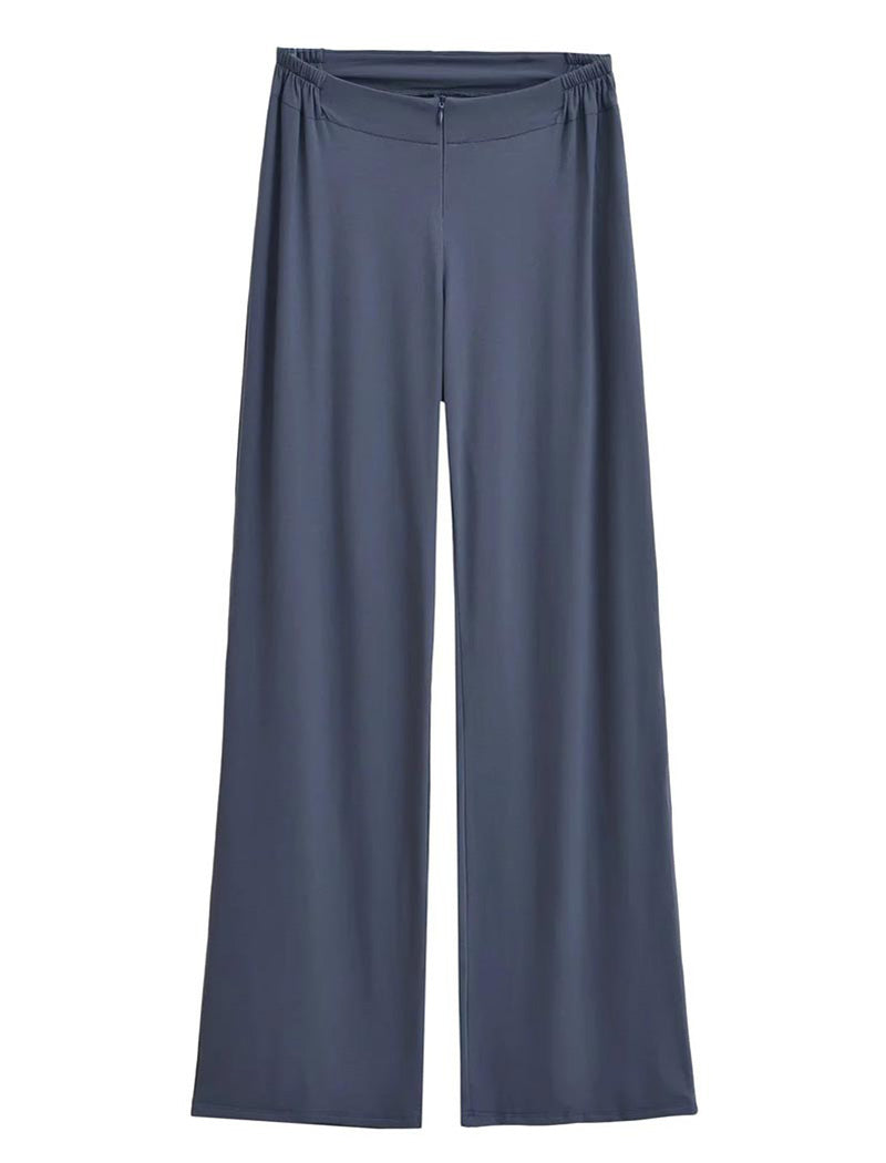 Wide-Leg Lounge Pants