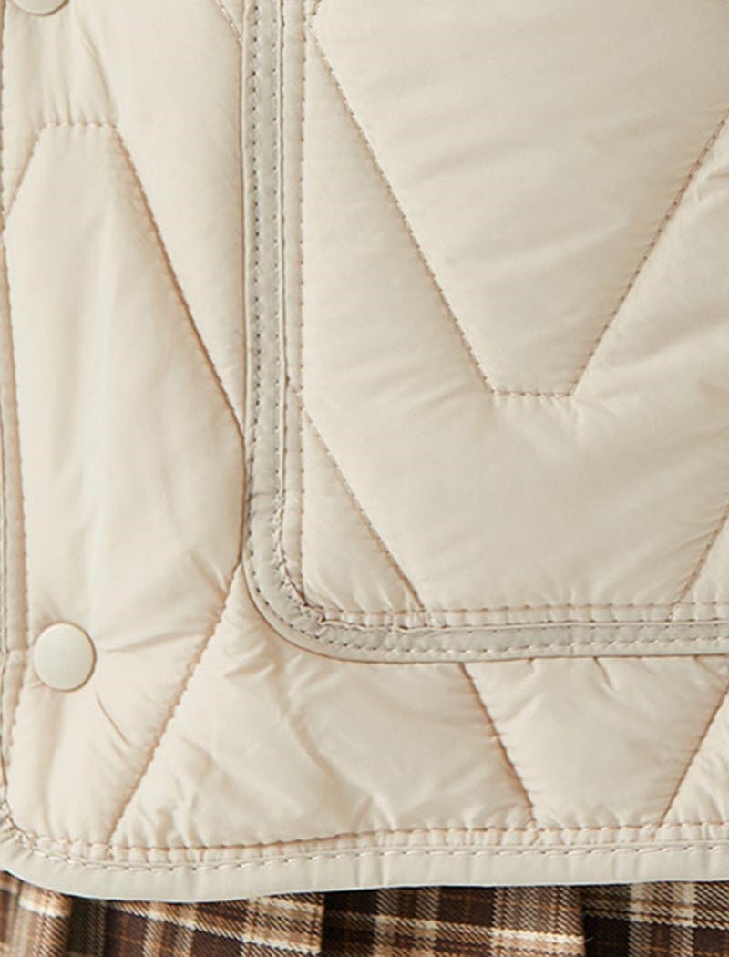 Long Sleeve Ribbed Coat