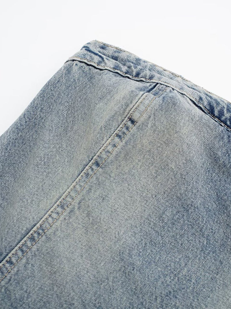 Strapless Denim Mini Dress