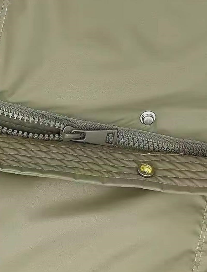 PU Leather Puffer Coat