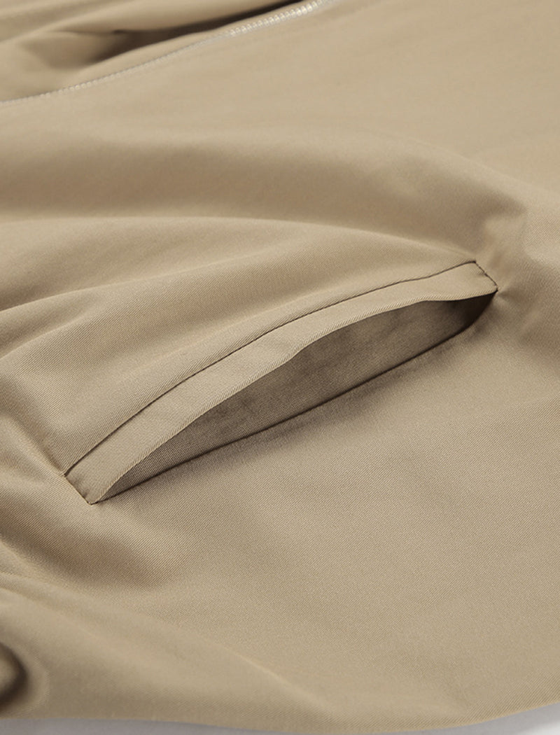 Collared Utility Zip-Up Jacket