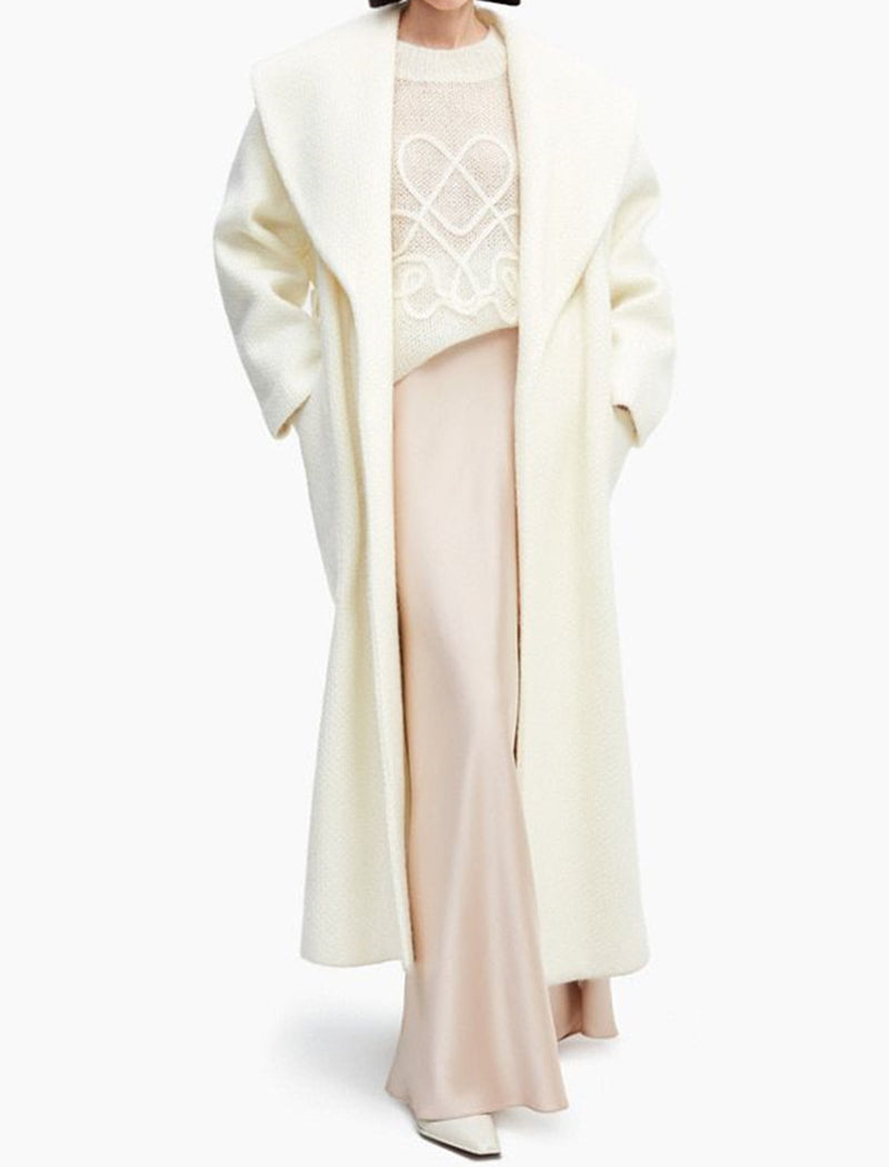 Oversized Graphic Embossed Sweater