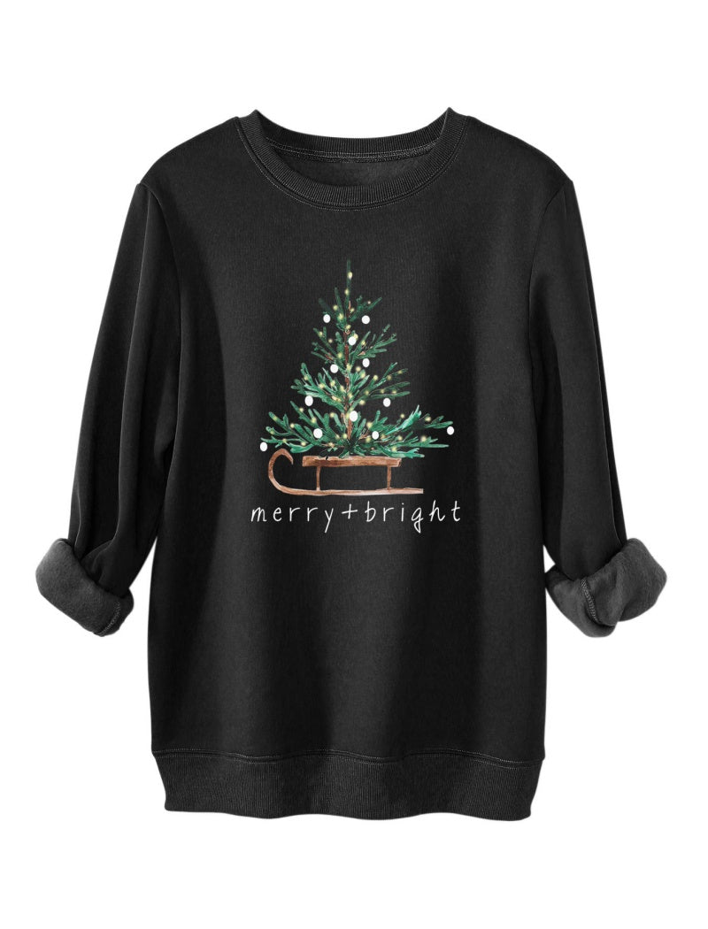 "Merry Bright" Loose Fit Top