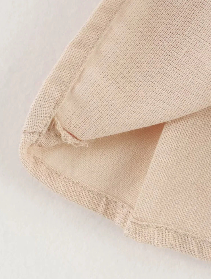 Pleated Vest and Skirt Set