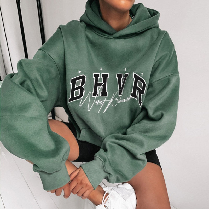 Oversized Graphic Hoodie