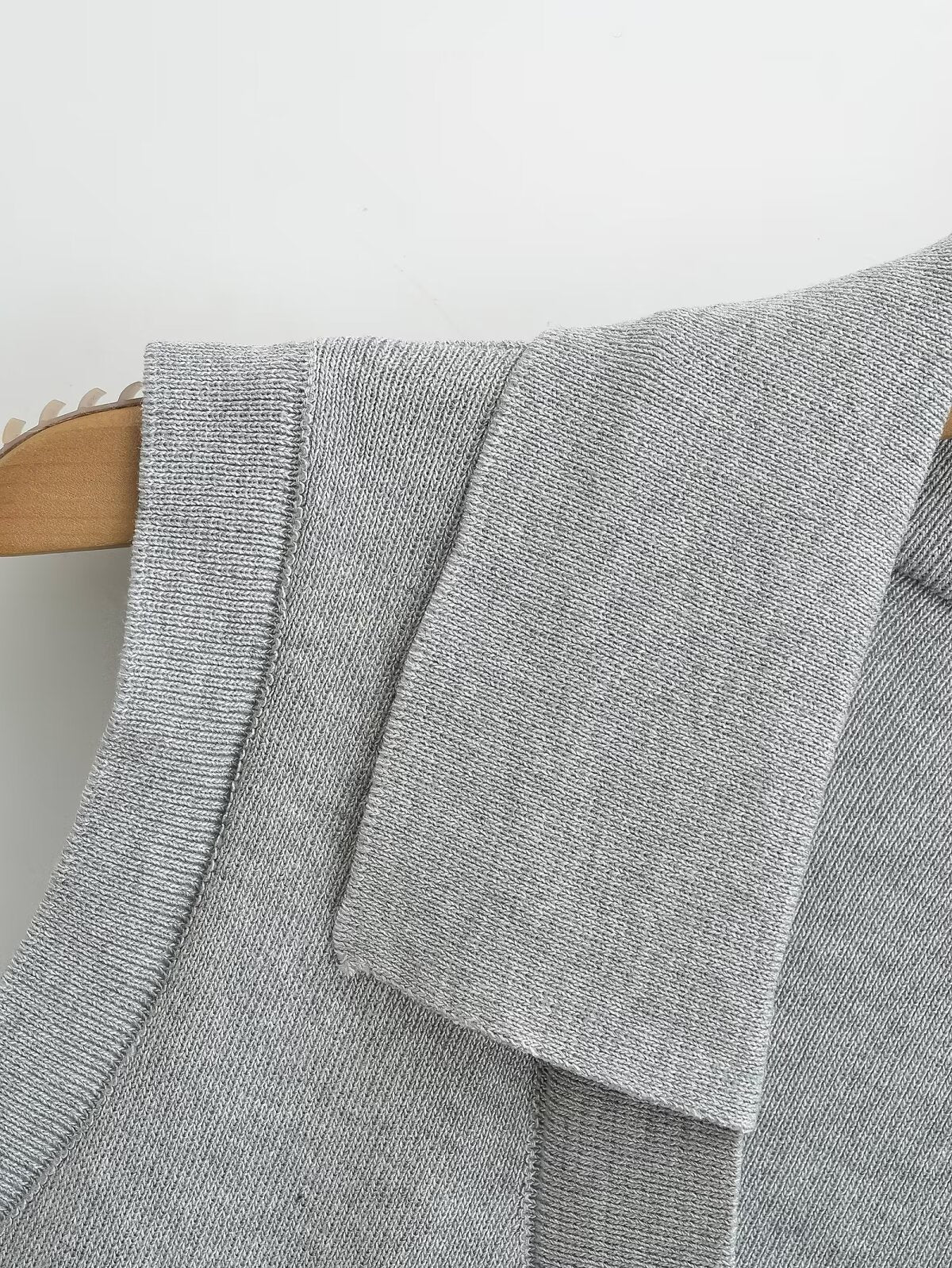 Sleeveless Button-Up Knit Vests