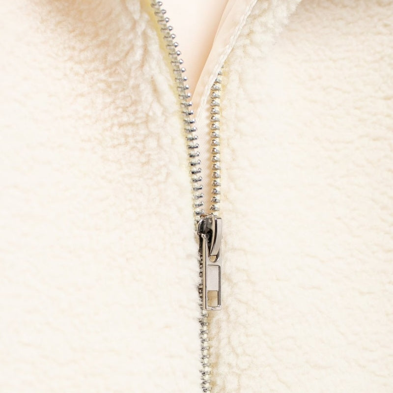 Zip-Up Fleece Jacket with Pockets