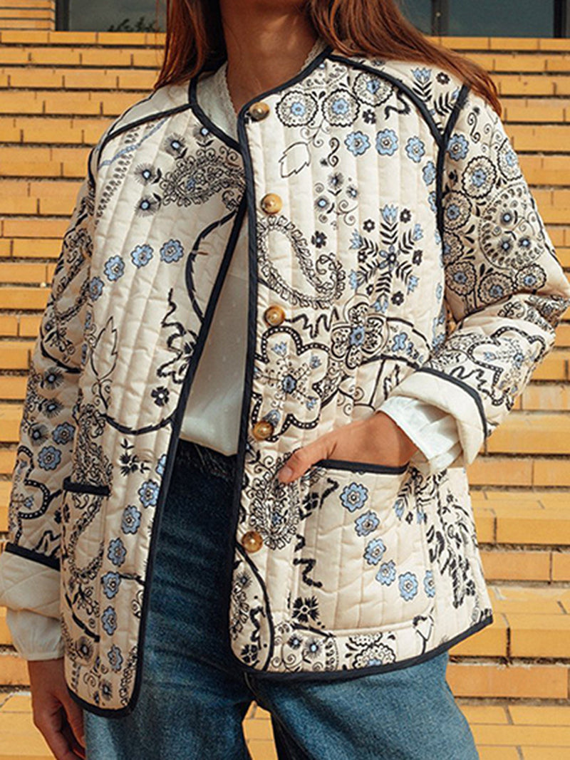 Paisley Quilted Jacket