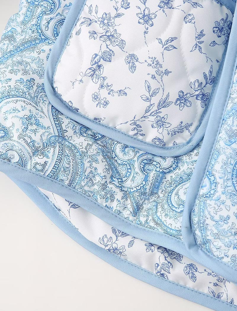 Quilted Floral Jacket