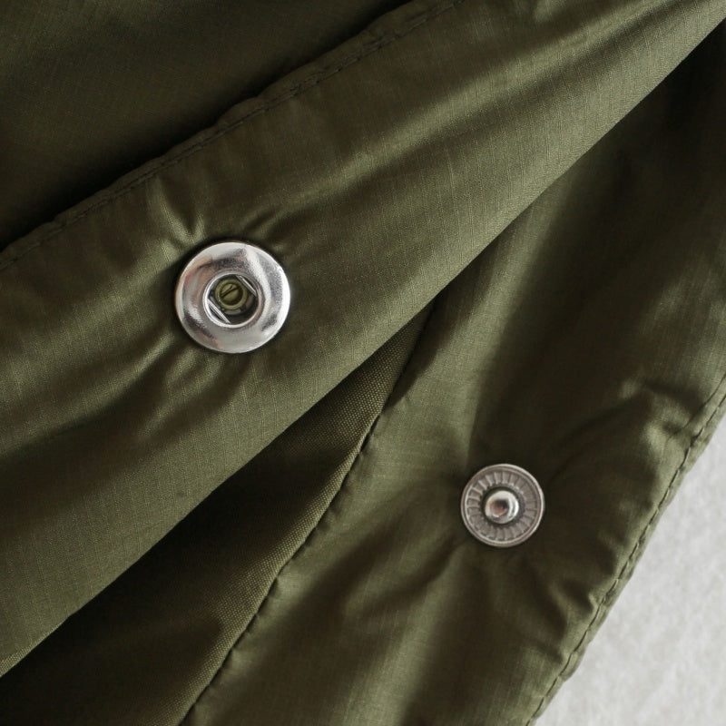 Cape Style Zip Up Coat