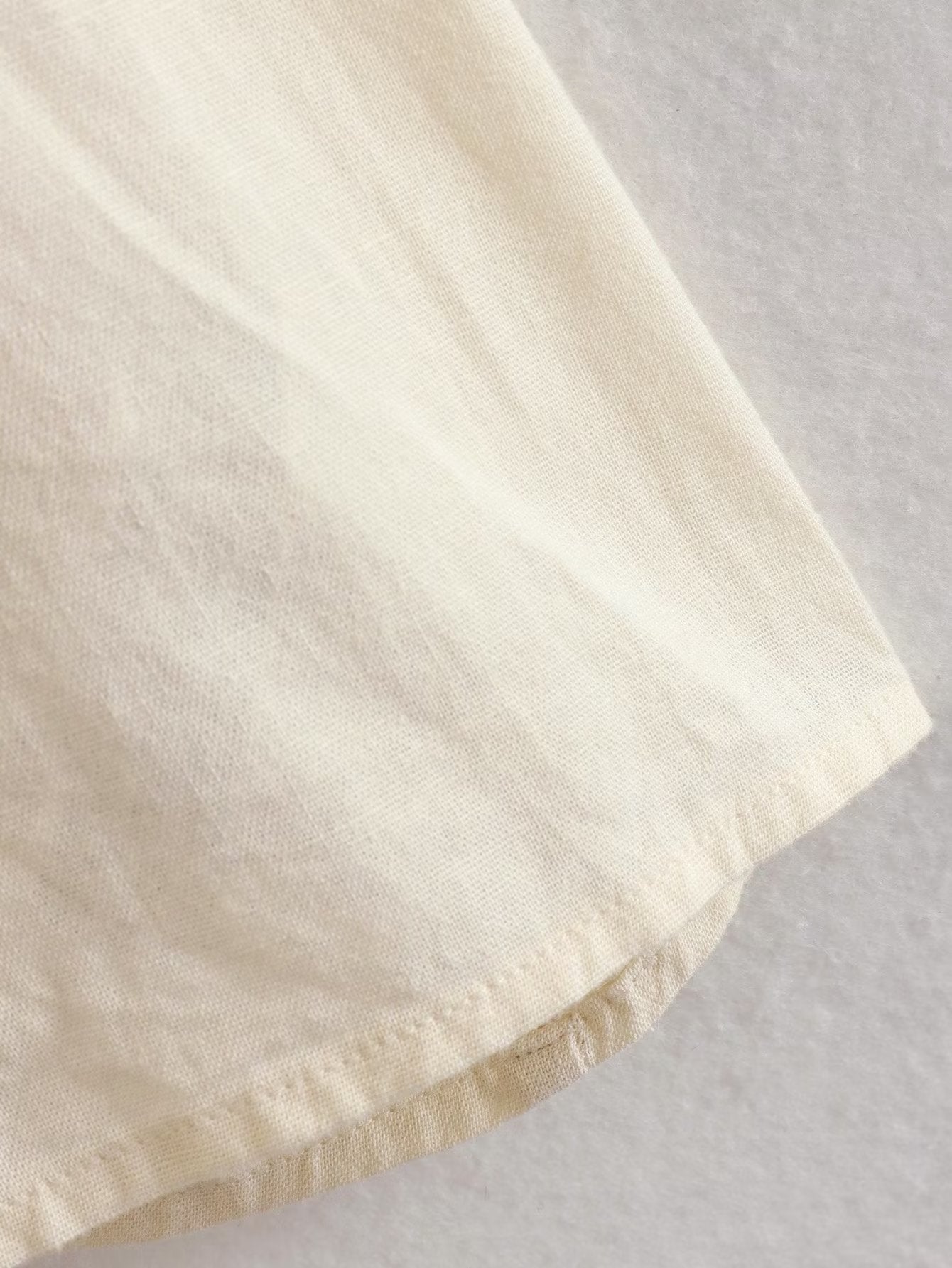 V-Neck Crochet Detail Romper